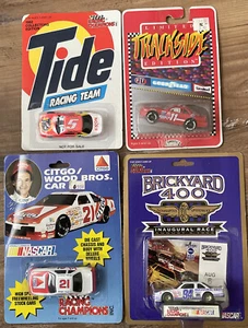 NASCAR diecast toy cars New Tide #5,Citgo #21,Inaugural#94,Amoco #11 NIB - Picture 1 of 6