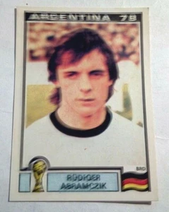 FIGURINA CARD-PANINI-ARGENTINA 78 # 147-GERMANIA-RUDIGER ABRAMCZIK- NUOVA NEW - Picture 1 of 1