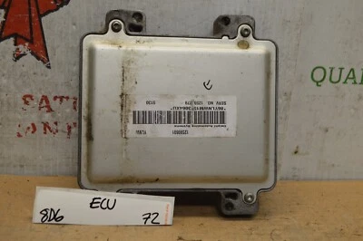 Chevrolet Uplander 2005 unidad informática motor ECU 12591279 módulo 72-8D6 Foto 1 de 4