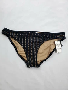 Bar III Crochet Side-Tab Hipster Bikini Bottoms Size L - Picture 1 of 4