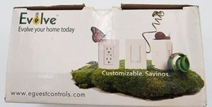Atenuador de pared Evolve LRM-AS-W Z-Wave - Blanco - Nuevo sellado - Envío gratuito a USPS a EE. UU. - Imagen 1 de 9
