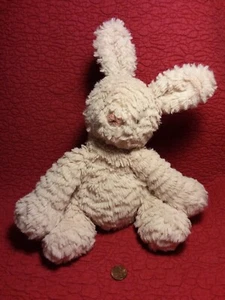 10" Jellycat TAN FUDDLEWUDDLE CONEJITO SENTADO peluche texturizado relleno - Imagen 1 de 4