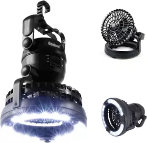 Linterna LED Portátil para Camping con Ventilador de Techo - Emergencia Huracán - Imagen 1 de 7