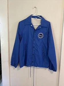 Vintage Pillsbury Button Up Jacket Small Blue - Picture 1 of 5