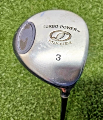 Turbo-Power TFD Titanium 3 Wood  / RH / Senior Graphite ~44" / NEW GRIP / jd7789 - Image 1 of 4