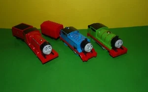 Mattel Gullane Thomas Train Friends Mattel Motorizado Trackmaster James & Tender - Imagen 1 de 3