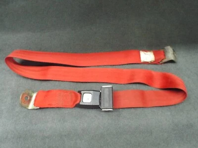 Cinturón de seguridad rojo 58" furgoneta cámper autocaravana autobús Ford Chevrolet Dodge GMC Chevy D Foto 1 de 4