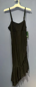 Small Black Dress Wild Fable Women's Sleeveless Mesh, Lined, Adjustable NWT - Picture 1 of 7