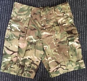 New Men’s British Army Issue Lightweight MTP Camo S95 Cargo Shorts Various Sizes