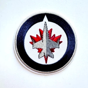 Winnipeg Jets  NHL Team Logo Ice Hockey  zum Aufbügeln Aufnäher Patch USA - Bild 1 von 3