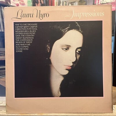 [ROCK/POP]~VG+/VG LP~LAURA NYRO~Impressions~{1980~CBS~Compilation}~UK Import - Image 1 of 4