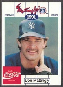1991 Coca-Cola Mattingly's 23 #13 Don Mattingly - New York Yankees - Bild 1 von 2