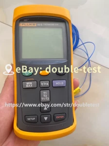 1PC Fluke 52-2 (52-II) Dual Input Digital Thermocouple Thermometer/dou - Picture 1 of 5