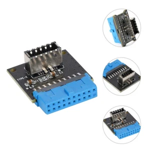 USB Front Panel Adapter USB Typ-E Zu USB 3. 0 Konverter USB Header Splitter - Bild 1 von 12