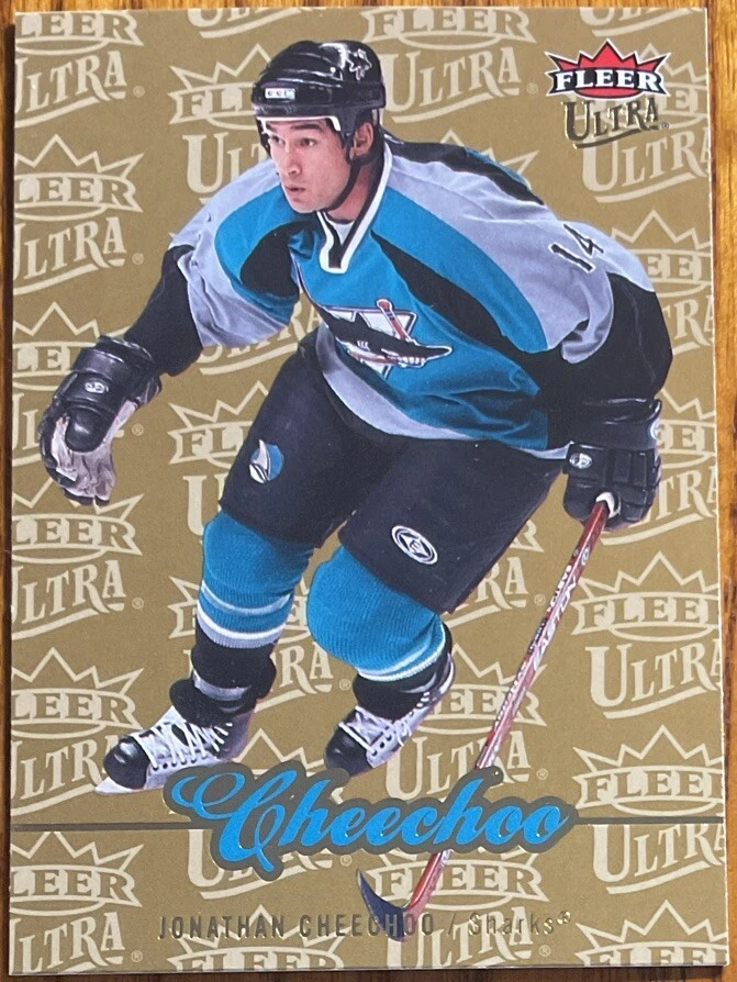 2007-08 Fleer Ultra Gold Medallion Jonathan Cheechoo #34 San Jose Sharks - Image 1 of 2