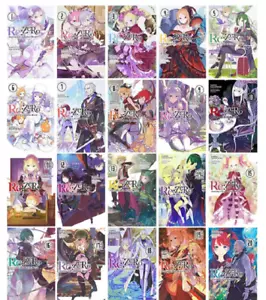 Re:Zero-Starting Life in Another World English Light Novel Vol. 1-26 lose - Bild 1 von 46