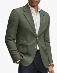 PJ Paul Jones NWT 2-Button Sport Coat Suit Jacket Blazer Green Size Large (E02) - Picture 1 of 12
