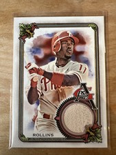 2023 Topps Allen & Ginter Full-Size Relics #AGRA-JR Jimmy Rollins - Phillies