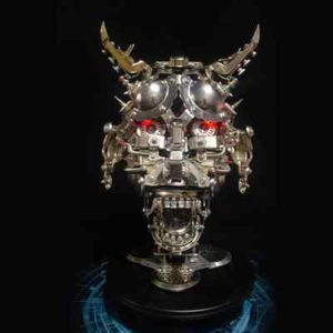 Steel Model Kit Metal Model 3D Puzzle Model Kit DIY Mechanical Steel Mask 950pcs - Picture 1 of 7