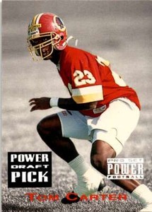 1993 Pro Set Power #PDP28 Tom Carter Draft Picks   ID:45803