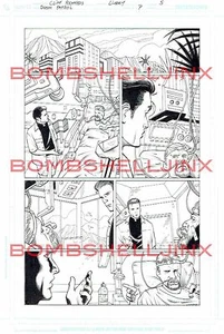 DC DOOM PATROL #7 pagina 5 arte originale di Cliff Richards  - Foto 1 di 1