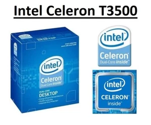 Intel Celeron T3500 SLGJV Dual Core Processor 2.1 GHz, Socket P, 35W CPU - Picture 1 of 4