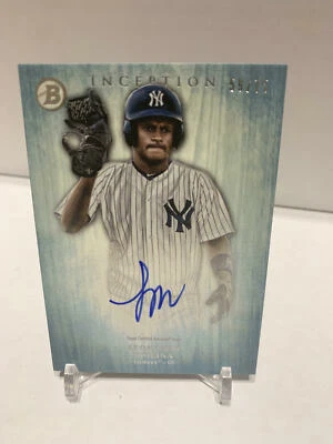 Leonardo Molina 2014 Bowman Inception PROSPECT AUTOGRAPH #PA-LM - Image 1 of 2