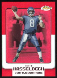 2006 Topps Finest Refractors #95 Matt Hasselbeck /399 Seattle Seahawks - Picture 1 of 2
