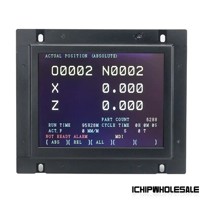 A61L-0001-0093 9" LCD Monitor Screen Replacement for FANUC  D9MM-11A/11B MDT947B - Image 1 of 4