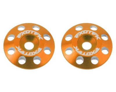 Botones de ala de aluminio Exotek Flite V2 16 mm (2) (naranja) [EXO1678ORG] Foto 1 de 2