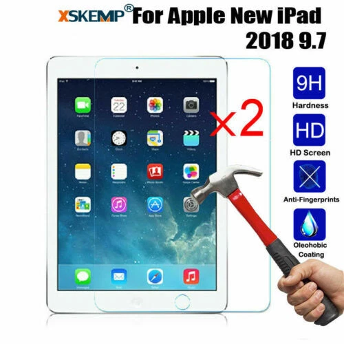 2Pcs For iPad mini 5 7.9 A2133 A2124 A2126 Tempered Glass Screen Protector Film - Image 1 of 4