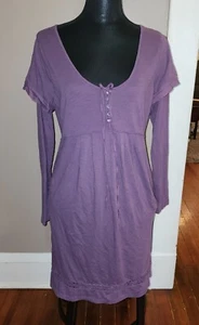 Sandwich_ Womens Dress Large Knee Length Lavendar NEW - Picture 1 of 15