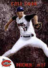 2012 Carolina Mudcats Team Issue #9 Cole Cook New York NY Baseball Card