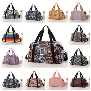 Unisex bedruckte Reisetasche Tasche Frauen Fitness Gepäck Weekender Handtasche JS - Bild 1 von 26