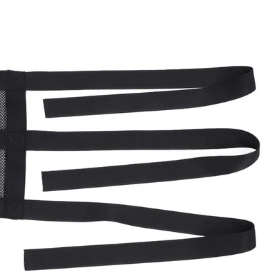 (Black)Universal Treestand Seating Mesh Fabric 3 Adjustable Locking Buckles US - Image 1 of 4