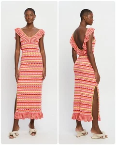 KIVARI Alora Maxi Dress BNWT Size AU 12 US 8 | Candy Stripe | RRP $389 - Picture 1 of 16