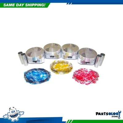 Kit de pistón y anillo DNJ PRK448 para Ford Mazda B2300 Ranger 95-97 2,3 L L4 SOHC 8V Foto 1 de 3