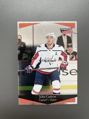 2020-21 Upper Deck Ultimate Victory John Carlson Washington Capitals #UV13 - Image 1 of 2