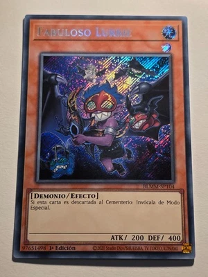 Fabled Lurrie●YUGIOH●BLMM●SECRET RARE●SPANISH●NM●E702 - Image 1 of 2