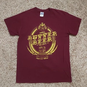 Harry Potter Annual Butter Beer Pub Crawl Mens M Hogsmeade Short Sleeve Shirt - Picture 1 of 5