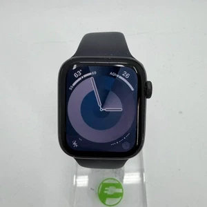 Banda deportiva de aluminio medianoche 44 mm Apple Watch SE desbloqueado segunda generación MXG23LL/A - Imagen 1 de 13