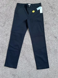 Cat And Jack Black School Uniform Pants Size 18 - Picture 1 of 3