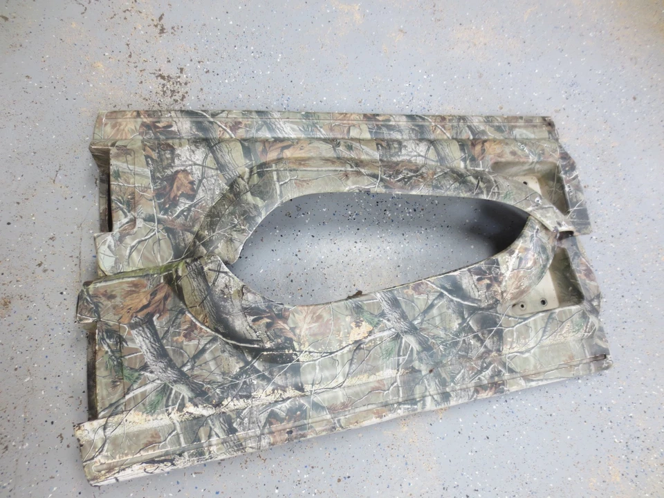 Yamaha Rhino 660 2005 usado OEM plataforma trasera izquierda derecha paneles laterales camuflaje Foto 1 de 4