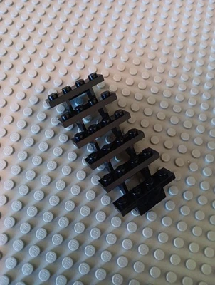 Lote de 15 LEGO Negro 30134 Escaleras Abiertas Escalera 7x4x6 Castillo Casa Pirata Foto 1 de 3