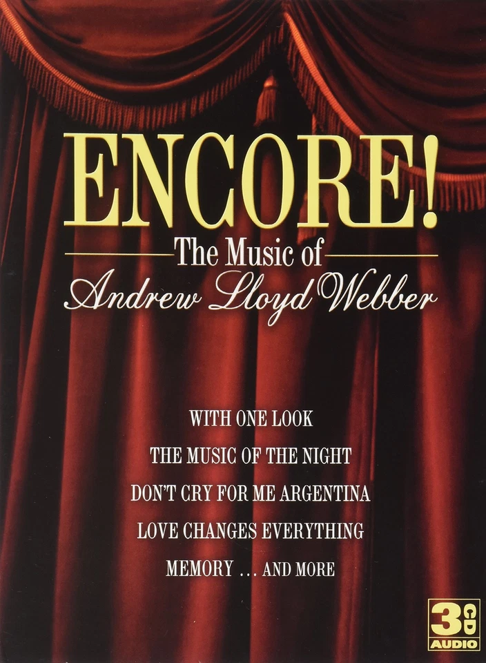 Encore!: The Music of Andrew Lloyd Webber 3 Disc Audio CD Foto 1 de 1