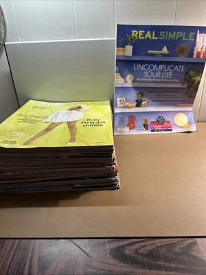 Lot Of 18 Real Simple Magazine  Mixed Years - Image 1 of 4