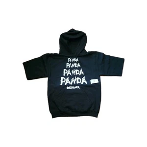Desiigner Rapper black short sleeve hoodie Medium Panda Tour Pullover NWT - Picture 1 of 2
