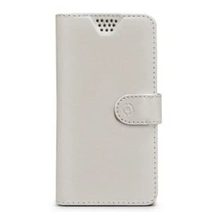 Funda para Móvil Celly WALLYUNILWH Blanco Universal - Imagen 1 de 1