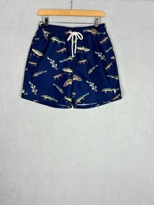 Polo Ralph Lauren, Herren Badehose Navy Fisch Design, Größe S - Brandneu - Bild 1 von 8