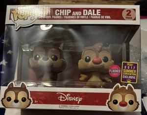 Pack de 2 Funko Pop Chip And Dale “Flocked” - Imagen 1 de 6